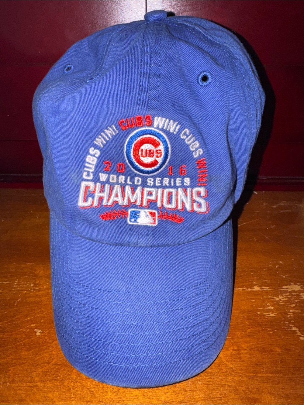 2016 World Series Champions Blue Adjustable Cap